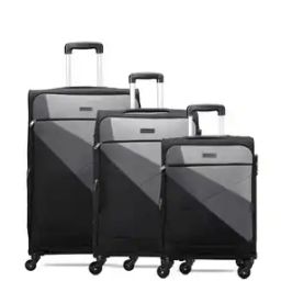 Set of 3 Trolley Bags with Number Lock-image-45
