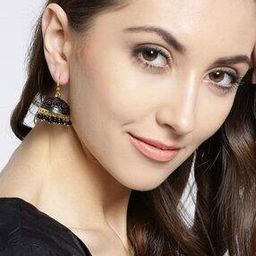 Jhumkas with Beads-image-16