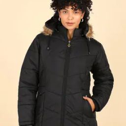 Women Quilted Regular Fit Bomber Jacket-image-37