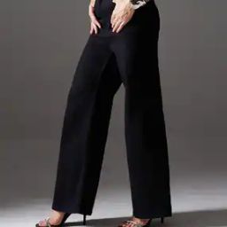 Women Wide Jeans with 5-Pocket Styling-image-67