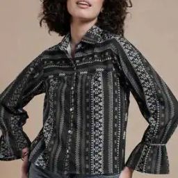Women Regular Fit Spread Collar Shirt -image-27