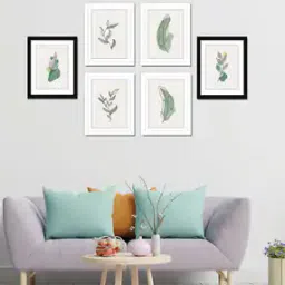 Set of 6 Rectangular Synthetic Photo Frame 8''x10''-2