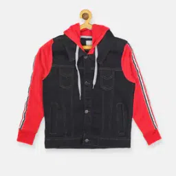 Hooded Jacket with Insert Pockets-picture-42
