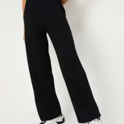 Women Wide Leg Track Pants-image-50