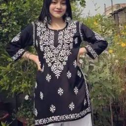 Women Embroidery Straight Kurta-image-8