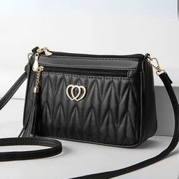 Women Sling Bag with Zip Closure-image-45