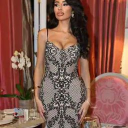 Women Printed Bodycon Dress-image-10