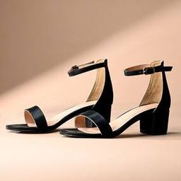louis stitch Women Open-Toe High Chunky Heeled Sandals-picture-29