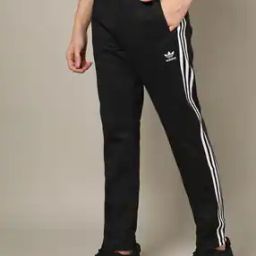 Men Striped Regular Fit Straight Track Pants-picture-26