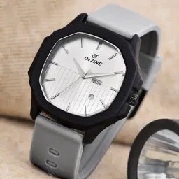 dezine Analogue Watch with Deployant  image 1