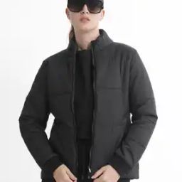  Women Regular Fit Harrington Jacket   -image-31