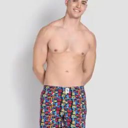 Men All-Over Printed Boxers with Elasticated Wasit-picture-30