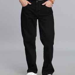 Men Mid-Rise Comfort Straight Fit Cropped Jeans-image-80
