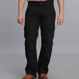 Men Loose Fit Denim Cargo Pants-picture-14