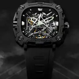X051-BB01-W5B Men Square Shaped Analogue Watch-15