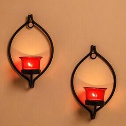 Set of 2 Moroccan Candle Holders-34