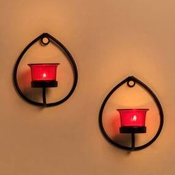 Set of 2 Moroccan Candle Holders-33