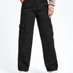 Women High Rise Straight Jeans-image-27