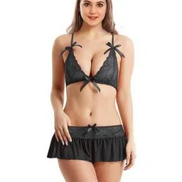 Women Lace Babydoll-image-92