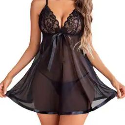 Women Lace Babydoll-image-24