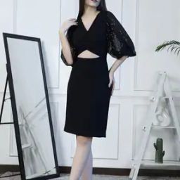 Embellished A-Line Dress-image-57