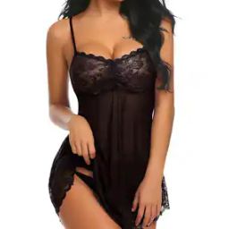 Regular lace babydoll-19
