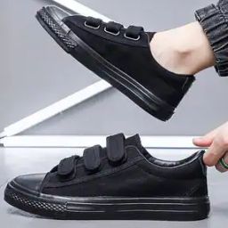 Men Round-Toe Shoes with Velcro Closure-picture-21