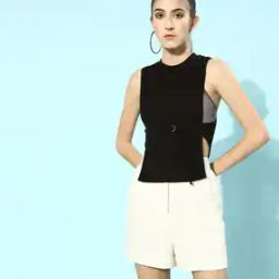 Knitted Shrug with Buckle Clouser-image-38