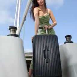 The Great Escape Unisex Hard 26" Medium Luggage-image-37