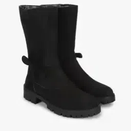 Women Mid-Calf Length Heeled Boots-picture-47