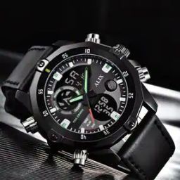 Men Round-Shape Dual Watch-20
