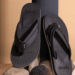 Typographic Print Thong-Strap Flip-Flops-16
