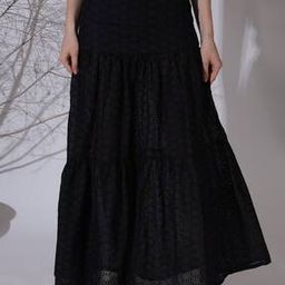 neudis Women Embroidered Flared Skirt-picture-16