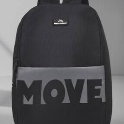 Men Typographic Print Back Pack with Zip Closure-picture-51