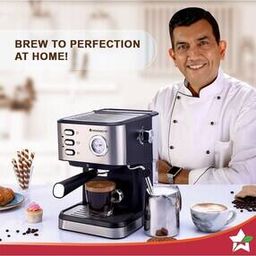 Typographic Print Glass Coffee Maker-picture-22