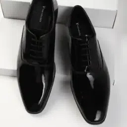 Men Leather Oxford Shoes-image-4