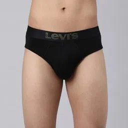Typographic Print Briefs with Elasticated Waistband-image-62