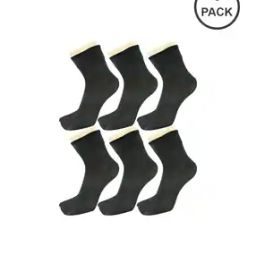 Women Pack of 6 Ankle-Length Socks-image-43