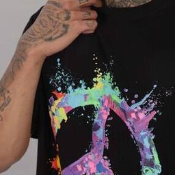 Graphic Print Crew-Neck T-Shirt-image-75