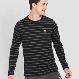 Men Striped Crew-Neck T-Shirt-picture-13