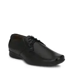 Lace-Up Round-Toe Formal Shoes-image-7
