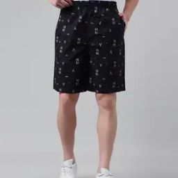 Men Printed Shorts with Insert Pockets-image-9