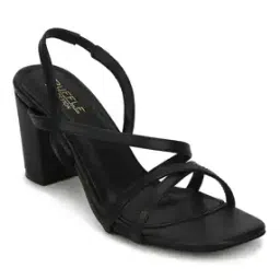 Strappy Chunky-Heeled Sandals-image-1