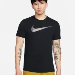 Men Logo Print Regular Fit Training T-Shirt-image-70
