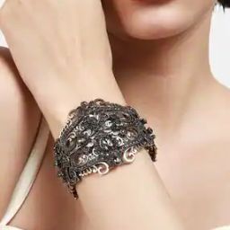 Stone-Studded Cuff Bracelet-41