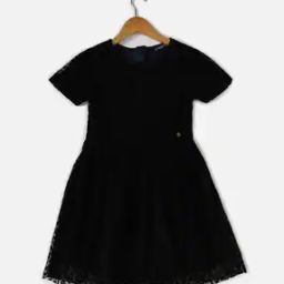 Girls Animal Print Fit & Flare Dress-image-38