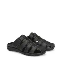 Round-Toe Slip-On Sandals-46