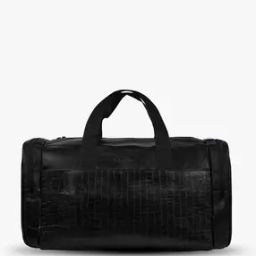 Men Croc-Embossed Duffle Bag-image-27
