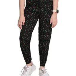 Girls Regular Cotton Fitted Track Pants-image-46