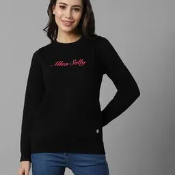 allen solly Men Brand Print Regular Fit Sweatshirt-picture-41